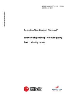 AS/NZS ISO/IEC 9126.1