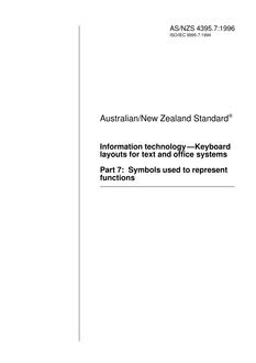 AS/NZS 4395.7 AS/NZS 4395.7