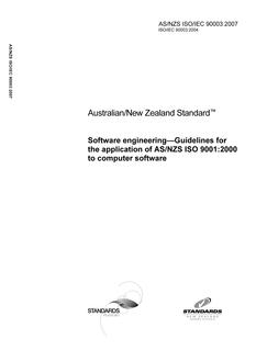 AS/NZS ISO/IEC 90003