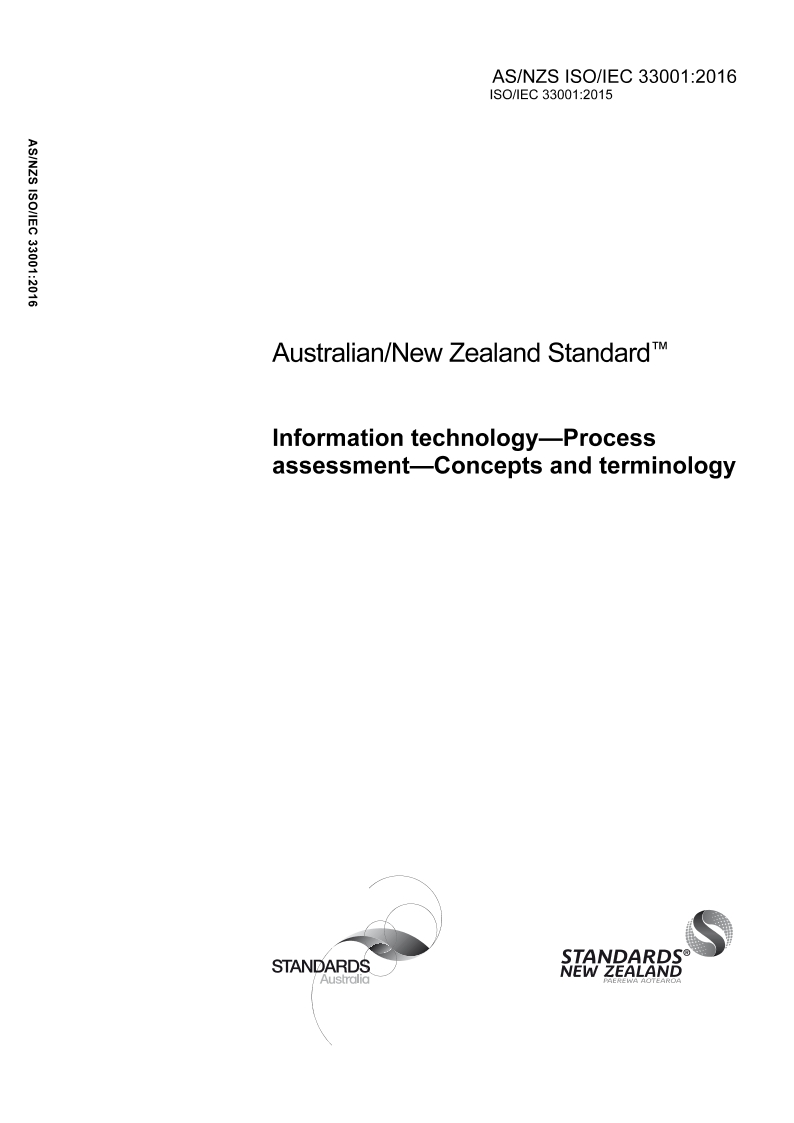 AS/NZS ISO/IEC 33001