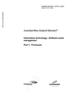 AS/NZS ISO/IEC 19770.1