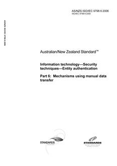 AS/NZS ISO/IEC 9798.6
