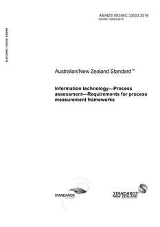 AS/NZS ISO/IEC 33003