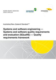 AS/NZS ISO/IEC 25030