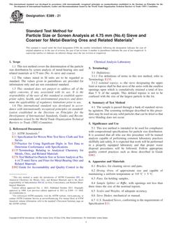 ASTM E389 ASTM E389