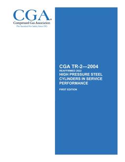 CGA TR-2 (R2022)