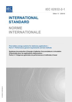 IEC 62932-2-1 Ed. 1.0 b