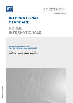 IEC 62769-150-1 Ed. 1.0 b