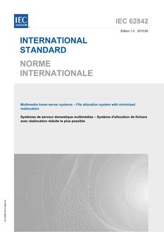 IEC 62842 Ed. 1.0 b