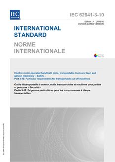 IEC 62841-3-10 Ed. 1.1 b