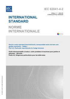IEC 62841-4-2 Ed. 1.1 b