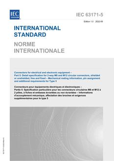 IEC 63171-5 Ed. 1.0 b