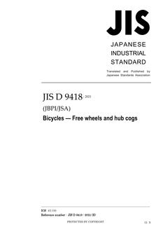JIS D 9418