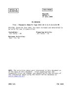 MIL MS21780 Notice 3 - Validation