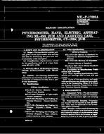 MIL MIL-P-17098A