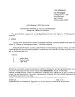 MIL MIL-PRF-3420G Amendment 1 MIL MIL-PRF-3420G Amendment 1