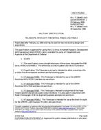 MIL MIL-T-10646D Amendment 1