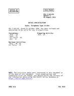MIL MIL-DTL-641/6C Notice 4 - Validation
