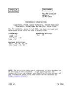 MIL MIL-PRF-23269/1H Notice 1 – Validation MIL MIL-PRF-23269/1H Notice 1 - Validation