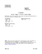 MIL MS18150K Notice 2 - Validation