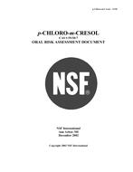 NSF p-Chloro-m-Cresol
