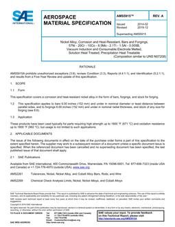 SAE AMS5915A SAE AMS5915A
