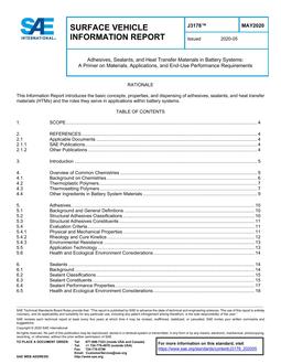 SAE J3178 SAE J3178